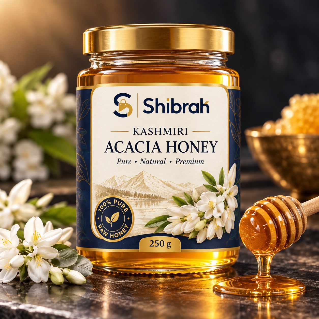 Acacia kashmiri honey 250gm